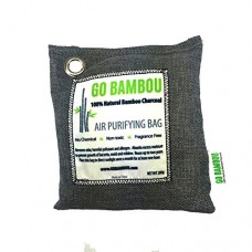 Go Bambou 100% Natural Bamboo Charcoal Air Purifying Bag - 200g (4) - B01KU0I0DS